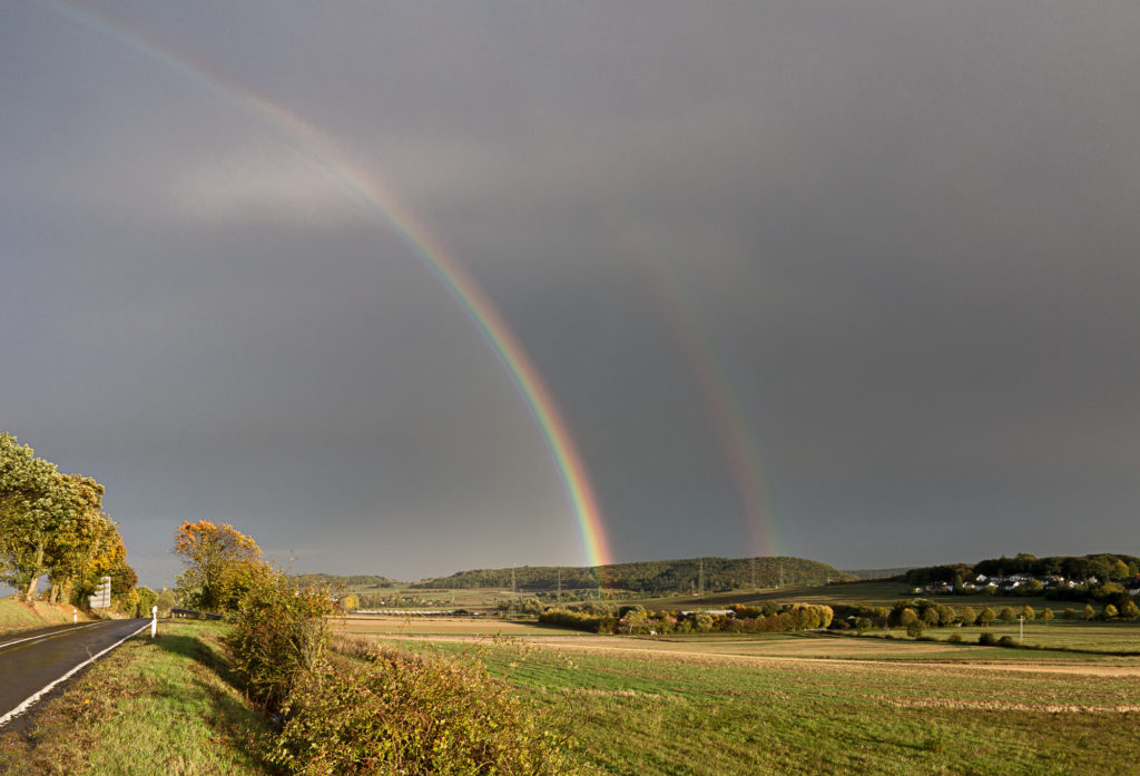 Wetterbild vom 12. Oktober 2019