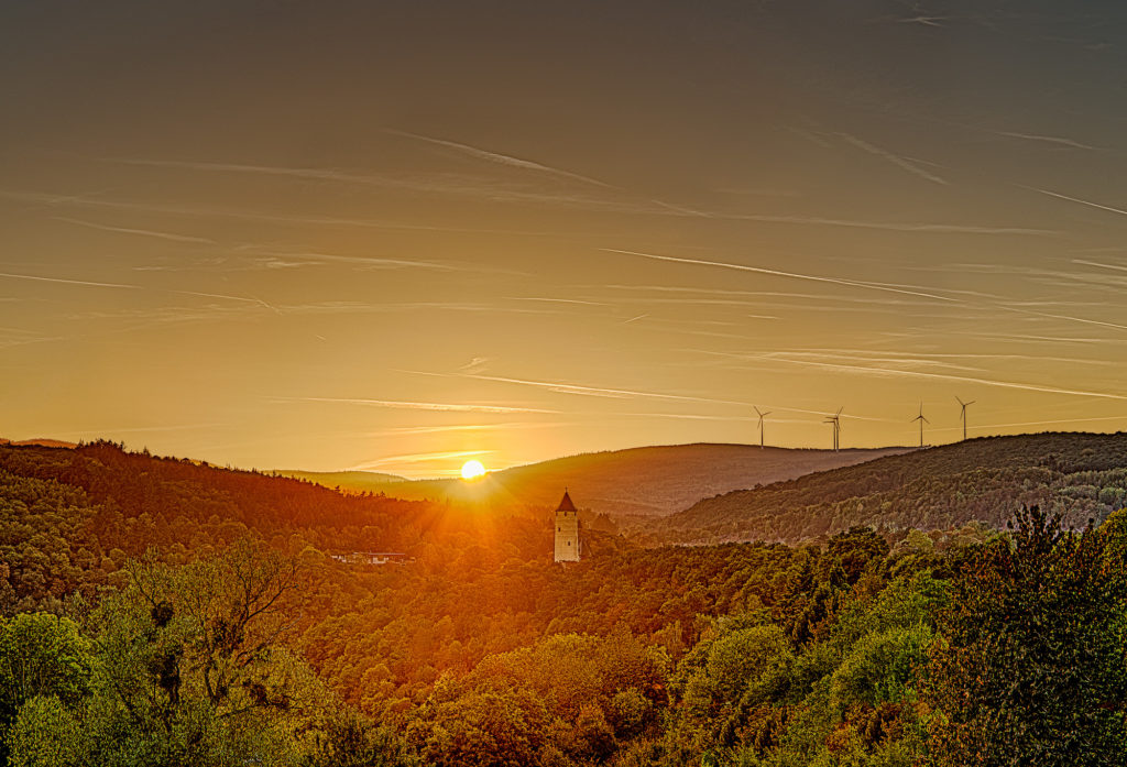 Wetterbild vom 6. Oktober 2018